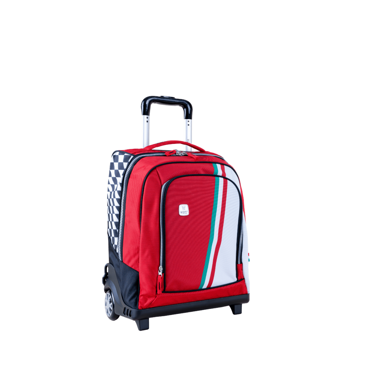 Red Race New Wheel School Bags Trolly Set of 3pcs - MOON - Back 2 School - Wires